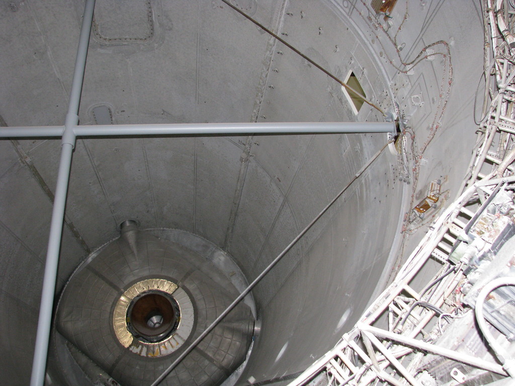 View into (I think) the S-IVB