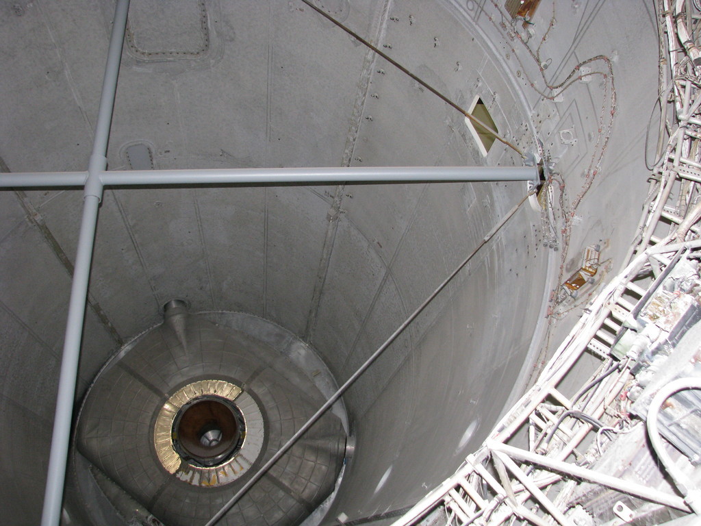 View into (I think) the S-IVB