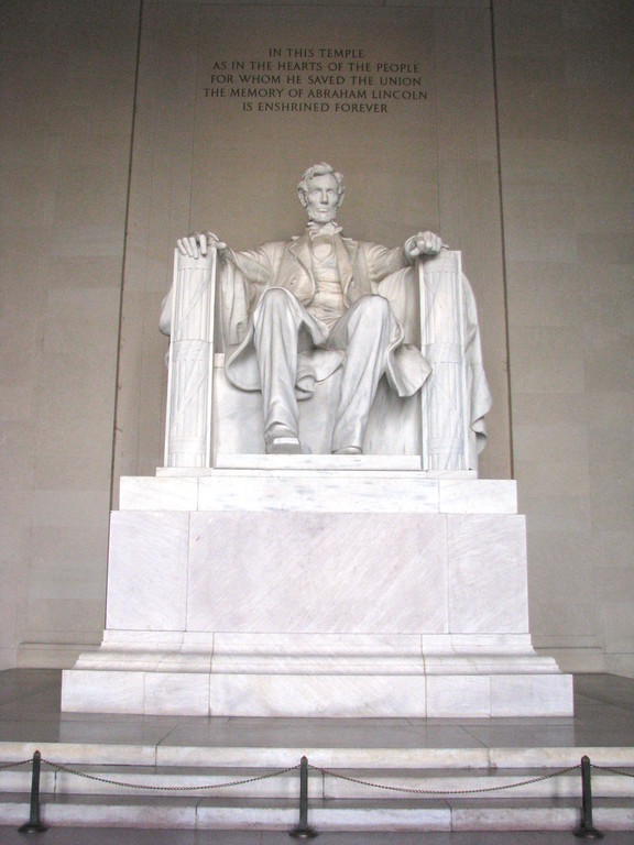 The Lincoln Memorial in Washington, D.C.