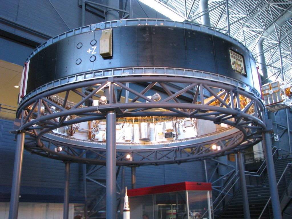 The Saturn V Instrument Unit at the Udvar-Hazy center. It would be a much better fit for the Kennedy Space Center's collection; I hope they'll transfer it one day.