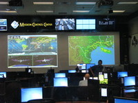 Back to a modern era mission operations control room.