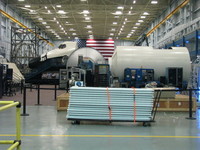 I'm kind of surprised that this Space Shuttle cockpit mock-up remains at Johnson Space Center; perhaps it plays a similar role to the Fake Shuttles outside :)