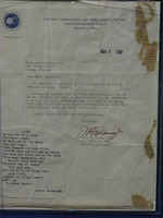 John Glenn's response to a fan.