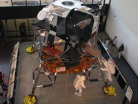 An Apollo Lunar Module.