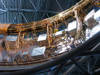 Inside view of the Saturn V Instrument Unit.