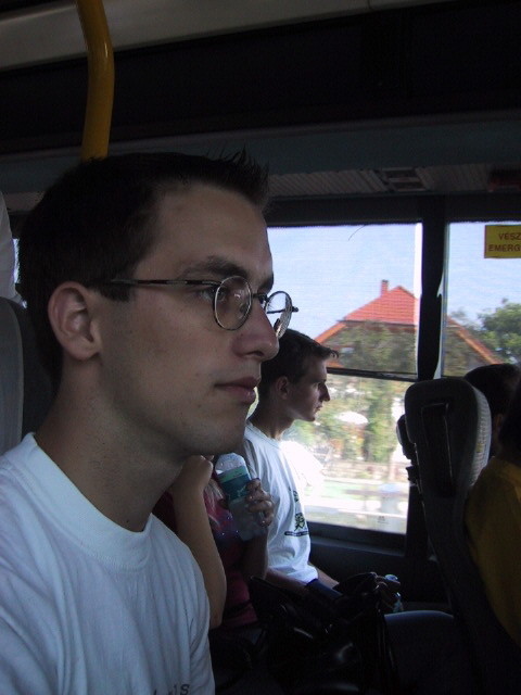 tobias thierer (german deputy) at start of trip