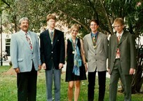 The german team after the closing ceremony