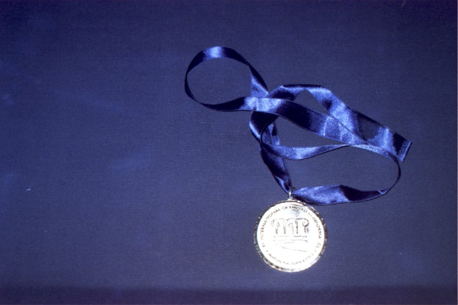 All labour and pain was worthwhile: a silver medal.