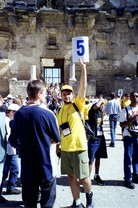 Our guide Omer, responsible for bus 5 during this trip.