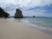 beach at Cathedral Cove