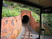 A tunnel.