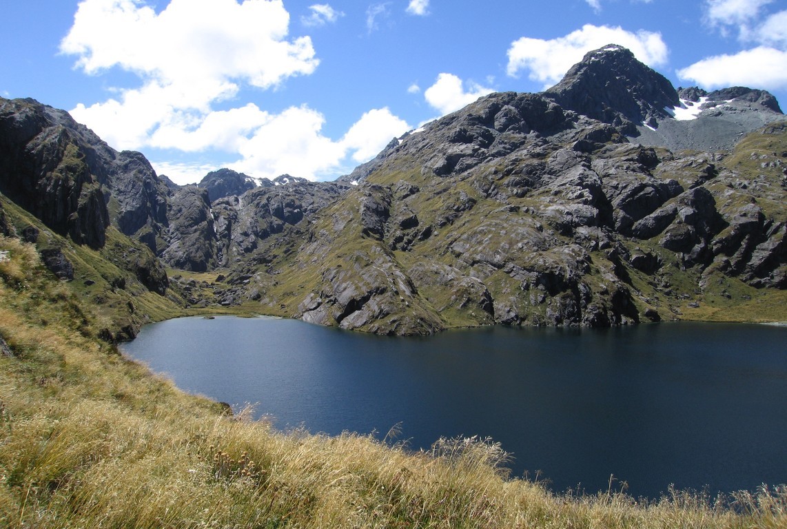 Lake Harris, just beneath Harris Saddle