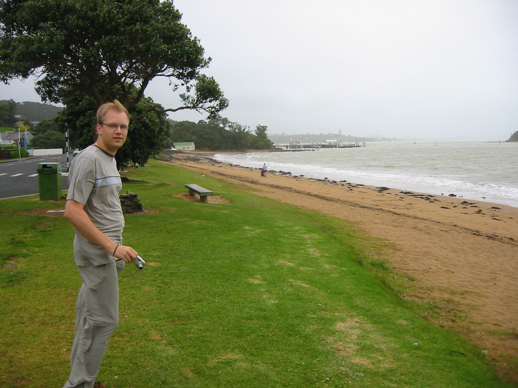 Karsten in Paihia, the heart of the Bay of Islands.