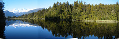 Lake Matheson panorama